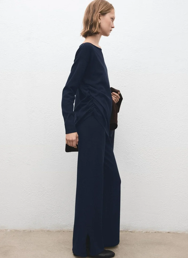 Mango  Straight knitted trousers for Women | Best Price UAE